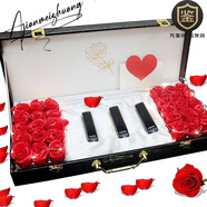 香奈兒（Chanel）口紅58粉色邂逅香水氣墊限量圣誕節禮物套盒 3支口紅