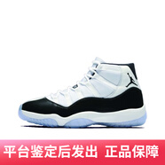 耐克（NIKE）Air Jordan 11 AJ康扣黑白 男子高幫籃球鞋 378037-100 40.5