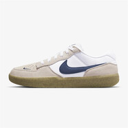 耐克（NIKE） SB Force 58 新款 街頭風(fēng)格復(fù)古耐磨透氣防滑 男士休閑鞋滑板鞋 白色/淺棕色/海軍藍(lán)CZ2959-100 標(biāo)準(zhǔn)42.5/US9