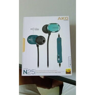 愛(ài)科技（AKG）AKG愛(ài)科技N25手機線(xiàn)控帶麥耳機耳塞重低音高解析hifi發(fā)燒耳機耳麥 黑色