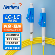 FiberHome 烽火光纖跳線(xiàn)電信級單模雙芯收發(fā)器跳纖單芯熔接尾纖轉換器 單模單芯-LC-LC 3m