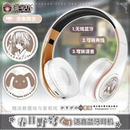 漫宅坊五等分的花嫁國家隊(duì)02中野三玖藍(lán)牙耳機(jī)二次元頭戴式動(dòng)漫周邊 穹妹日語提示音-頭戴式藍(lán)牙耳機(jī) 現(xiàn)貨