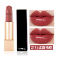 香奈兒（Chanel） 口紅絲絨炫亮魅力啞光持久唇膏七夕情人節(jié)禮物送女友老婆禮盒裝 211#紅茶橘棕