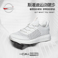 Sprandi斯潘迪PC 2.0 PRO丨運(yùn)動(dòng)鞋女鞋飛織透氣休閑鞋舒適軟底跑步鞋 能量芯白-1 40