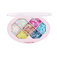 兒童幼兒園舞臺(tái)妝眼影亮片眼貼表演出亮晶晶閃粉盤 7色亮片盤1#