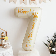 歐妮姿數(shù)字氣球7生日?qǐng)鼍安贾门⑸盏谰叻諊贾脠?chǎng)景派對(duì)裝飾快樂(lè)