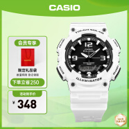 卡西欧（CASIO） SPORT AQ-S810 卡西欧男表运动太阳能手表 送男友 AQ-S810WC-7AVDF-100米防水