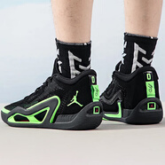 耐克（Nike）官網(wǎng)官方 艦店籃球鞋男鞋 龍年春季新款氣墊緩震舒適耐磨實戰(zhàn)球鞋 DZ3330-003-黑/沖擊綠/煤黑 40