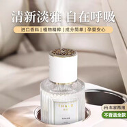塔羅車載香薰汽車香水空氣清新劑廁所除臭神器車內(nèi)除味香氛持久留香 高級(jí)感純白梔子花-大容量