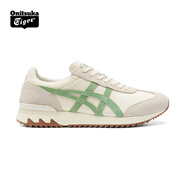 Onitsuka Tiger鬼塚虎運動休閑鞋男女慢跑鞋子舒適百搭CALIFORNIA 78 EX VIN 米色/綠色 37.5