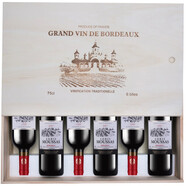 LOSRES【木箱直發(fā)】法國原瓶進(jìn)口A(yíng)OC級洛瑞斯慕莎莊園干紅葡萄酒750ml*6