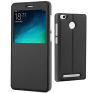 金響 oppoa71手機殼手機套皮套翻蓋保護套男女款士適用于OPPO A71歐珀A71 黑色-5.2英寸