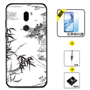 好機友小米5SPlus手機殼mi小米5S Plus保護套5SP防摔全包軟薄情侶潮5G網(wǎng)紅男液態(tài)硅膠 【小米5SPlus】墨竹+全屏鋼化膜+指環(huán)+掛繩