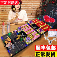 月桐七夕情人節(jié)禮物巧克力禮盒裝生日送女朋友女生浪漫表白老婆 四層禮盒紫色