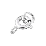 維娜絲925銀珍珠項鏈扣銀手鏈配件接頭扣子扣頭彈簧龍蝦頭鎖扣