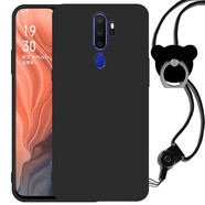 鑫唯樂(lè) oppoA11x手機(jī)殼opa11軟殼op a11x軟套PCHM30保護(hù)套o(hù)ppo a11男女 純黑 關(guān)注店鋪 配掛繩指環(huán) oppo A11/A11X