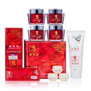 香港靚嘉麗四合一套裝美白祛斑霜白里透紅去斑保濕化妝品套裝 2日霜+2祛斑霜+洗面奶