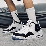 耐克（NIKE）男鞋 四季新款A(yù)J4兄弟款男子運(yùn)動鞋氣墊緩震實(shí)戰(zhàn)籃球鞋跑步休閑鞋 經(jīng)典AR1000-104 COURTSIDE 23 41