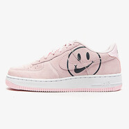 耐克（NIKE）男女鞋情侶款A(yù)ir Force1 AF1空軍一號(hào)低幫板鞋休閑小白鞋 BQ9044-AV0742-600 粉色笑臉 38.5