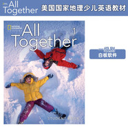 All Together 美國國家地理教材1/2/3/4/5/6級 6-12歲小學(xué)英語教材 自然拼讀語法讀寫技能輔導(dǎo)課程劍橋少兒英語YLE KET AT 白板軟件U盤版（下單前請備注級別）