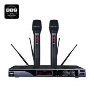 BBS U-898BGS無(wú)線(xiàn)話(huà)筒一拖二專(zhuān)業(yè)教學(xué)專(zhuān)用演出麥克風(fēng)舞臺主持KTV家庭卡拉OK家用K歌接收器手持 ZQ-688