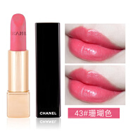 香奈兒（Chanel） 口紅絲絨炫亮魅力啞光持久唇膏七夕情人節禮物送女友老婆禮盒裝 43#珊瑚色