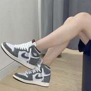 耐克（NIKE）Air Jordan 1 High OG AJ1 水洗灰男女同款復(fù)古高幫休閑籃球鞋 FD1437-051女子 35.5 (225mm)