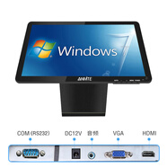 安美特（anmite） 19英寸寬電容觸摸屏液晶電腦顯示器 19英寸電阻高清觸控LED顯示屏 RS232 COM串口電阻觸摸屏 非專(zhuān)業(yè)人員勿下單