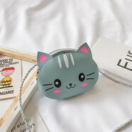 叕二叕兒童包包迷你小包可愛(ài)卡通時(shí)尚單肩包韓版新款洋氣男女寶寶斜挎包 小貓