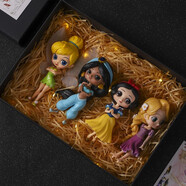 嫚璃睡美人愛(ài)洛蘇菲亞公主盲盒擺件白雪冰雪奇緣艾莎玩具玩偶長(cháng)發(fā)手辦 詳情頁(yè)款式留言貨號混選擇4款 【精美禮盒+燈飾+賀卡】