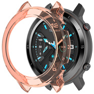 易科森 適用Ticwatch GTX保護(hù)殼半包 出門問問 GTX鏤空TPU軟殼 Ticwatch GTX保護(hù)殼 橙色
