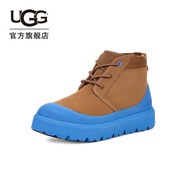 UGG冬季男女同款厚底紐姆休閑短靴時尚靴1143991CBG|栗色/天藍色40