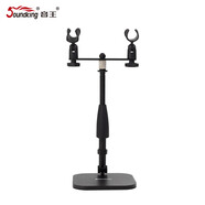 音王 麥克風(fēng)支架桌面直播臺式加重防震話(huà)筒桌面三角支架立式會(huì )議 方底雙夾款【可夾兩個(gè)麥克風(fēng)】
