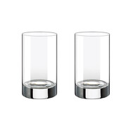 洛娜洛娜classic經(jīng)典飲料牛奶進(jìn)口水晶玻璃耐熱家用泡茶平底水杯 2只經(jīng)典飲料杯 240ml