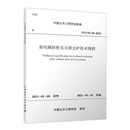 基坑傾斜樁無支撐支護(hù)技術(shù)規(guī)程T/CCES 38-2023