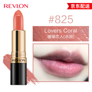 露華濃（Revlon）口紅麗采黑管唇膏女士保濕滋潤啞光口紅豆沙色不掉色化妝品女彩妝 825#珊瑚戀人