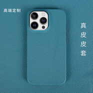 適用蘋(píng)果iPhone15手機殼多巴胺16pro殼防摔手機保護殼套 孔雀藍 iPhone 15 pro max
