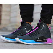 耐克（Nike）休閑鞋男鞋 春秋季新款HYPERDUNK實戰(zhàn)訓練氣墊減震運動籃球鞋 AO7890-002 42.5