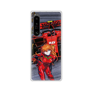 適用于索尼SONY Xperia1V手機殼新世紀福音戰(zhàn)士EVA明日香Xperia1I 透明邊軟殼 索尼 Xperia XZ Premium