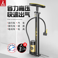 鳳凰（Phoenix）自行車打氣筒家用高壓泵籃球電動(dòng)摩托車便攜山地充氣筒汽車通用