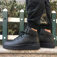 耐克（NIKE）女鞋新款 空軍一號(hào) AF1高幫休閑運(yùn)動(dòng)板鞋807617-200 366731-001 36.5
