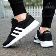 阿迪達(dá)斯 （adidas）黑色跑步鞋男女鞋新款情侶運(yùn)動鞋子B28141 B28141/曬圖退10 36