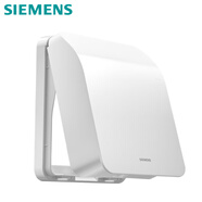 西門子（SIEMENS）開關(guān)插座防水盒 通用86型暗裝面板防濺盒 雅白色(可90°懸停)