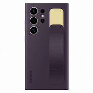 三星（SAMSUNG）Galaxy S24 Ultra原裝立式腕帶保護(hù)殼 手機(jī)套 原廠手機(jī)殼 多功能保護(hù)套 SM-S9280手機(jī)殼 S24Ultra 深紫色