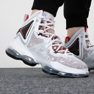 耐克（NIKE）男鞋春季新款詹姆斯減震實戰(zhàn)高幫籃球鞋氣墊運動鞋 DC9340-101 41