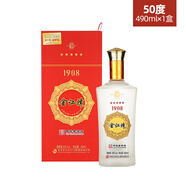 幾江牌中華老字號(hào)幾江牌50度/38度490ml五星1908金江津年份酒（純糧釀造 50度 490mL 1盒
