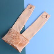 豐靈鳥(niǎo)女童肉色打底褲踩腳秋冬光腿神器兒童連褲襪膚色加絨小女孩舞蹈襪 肉色踩腳褲 1條 均碼 XL(140-155cm)