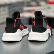 阿迪達斯（adidas）休閑鞋女鞋冬季新款三葉草運動(dòng)鞋EQT復古減震跑步鞋EE5043 BD7777黑色 36.5