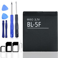 閃步  適用諾基亞NOKIA NOKIA6500c Lumia630 636 638 BL-5F電池 E65 N93I N96