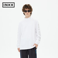 英克斯（inxx）【INXX】Standby長(cháng)袖打底百搭T恤情侶男女同款 白色 L